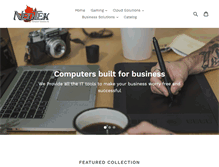 Tablet Screenshot of nedtek.com